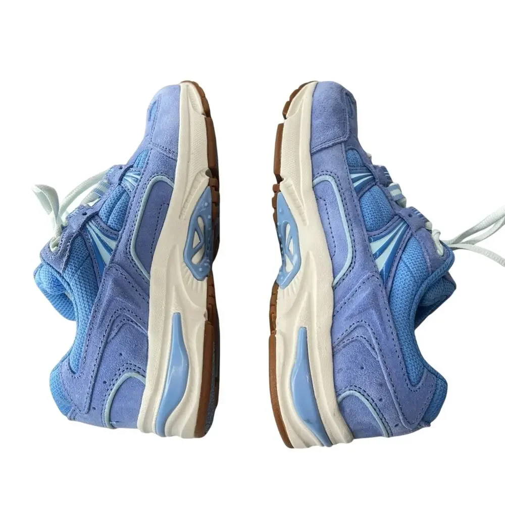 Vionic 23Walk Classic Walking Sneakers Size 5 Blue Azure Suede Arch Support Bio